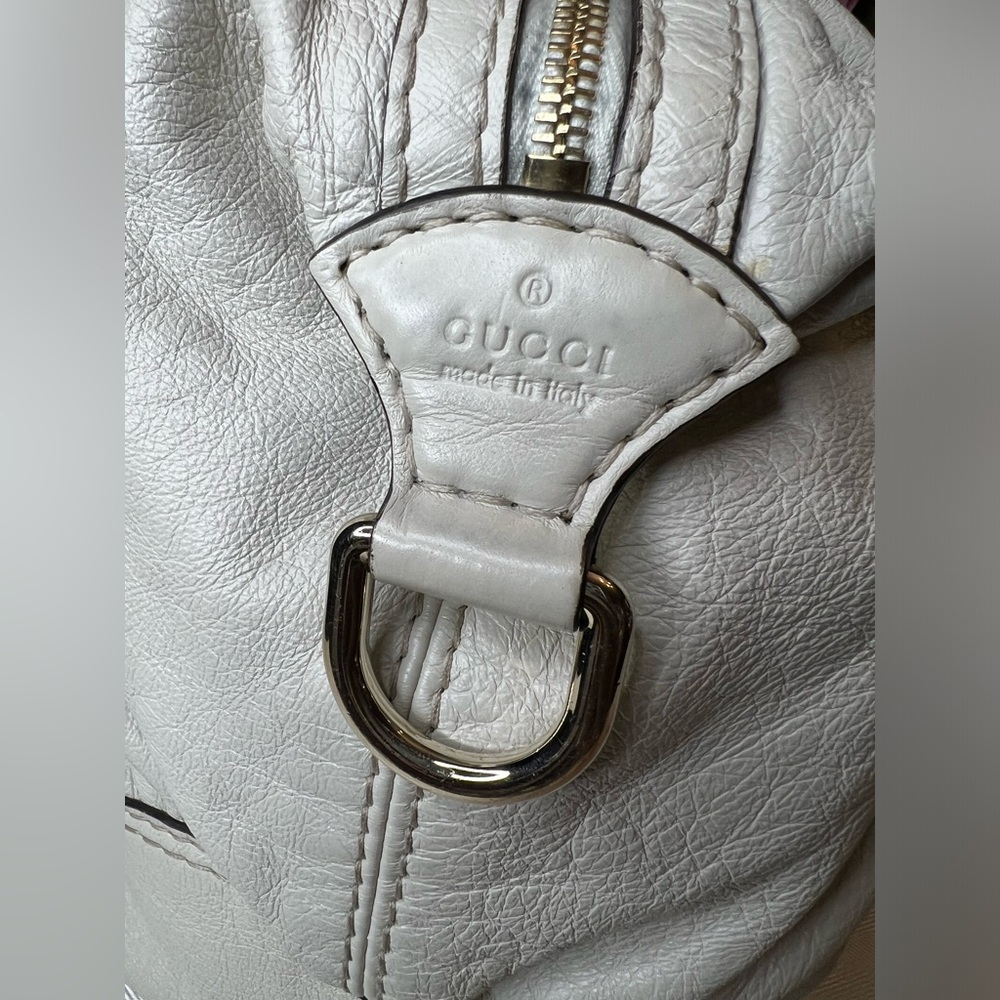 Gucci Horsebit Nail Leather Boston Bag - Picture 5 of 12